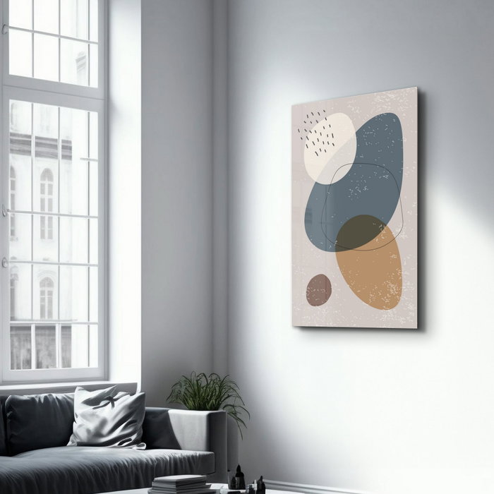 Wallity Pintura Decorativa de Vidrio Templado 46 x 72 cm